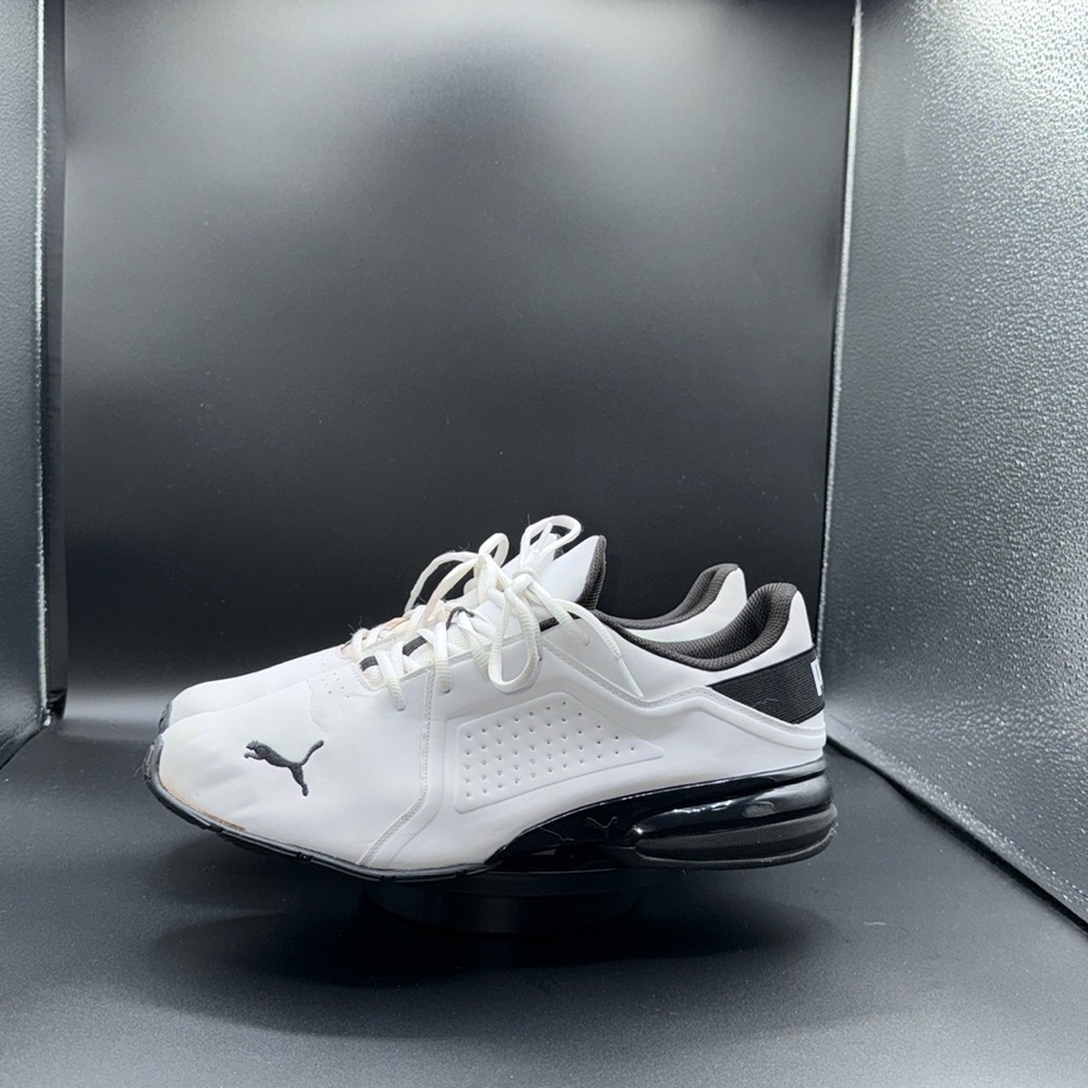 Puma Men's Viz Runner Sneaker 191037-01 White/Black